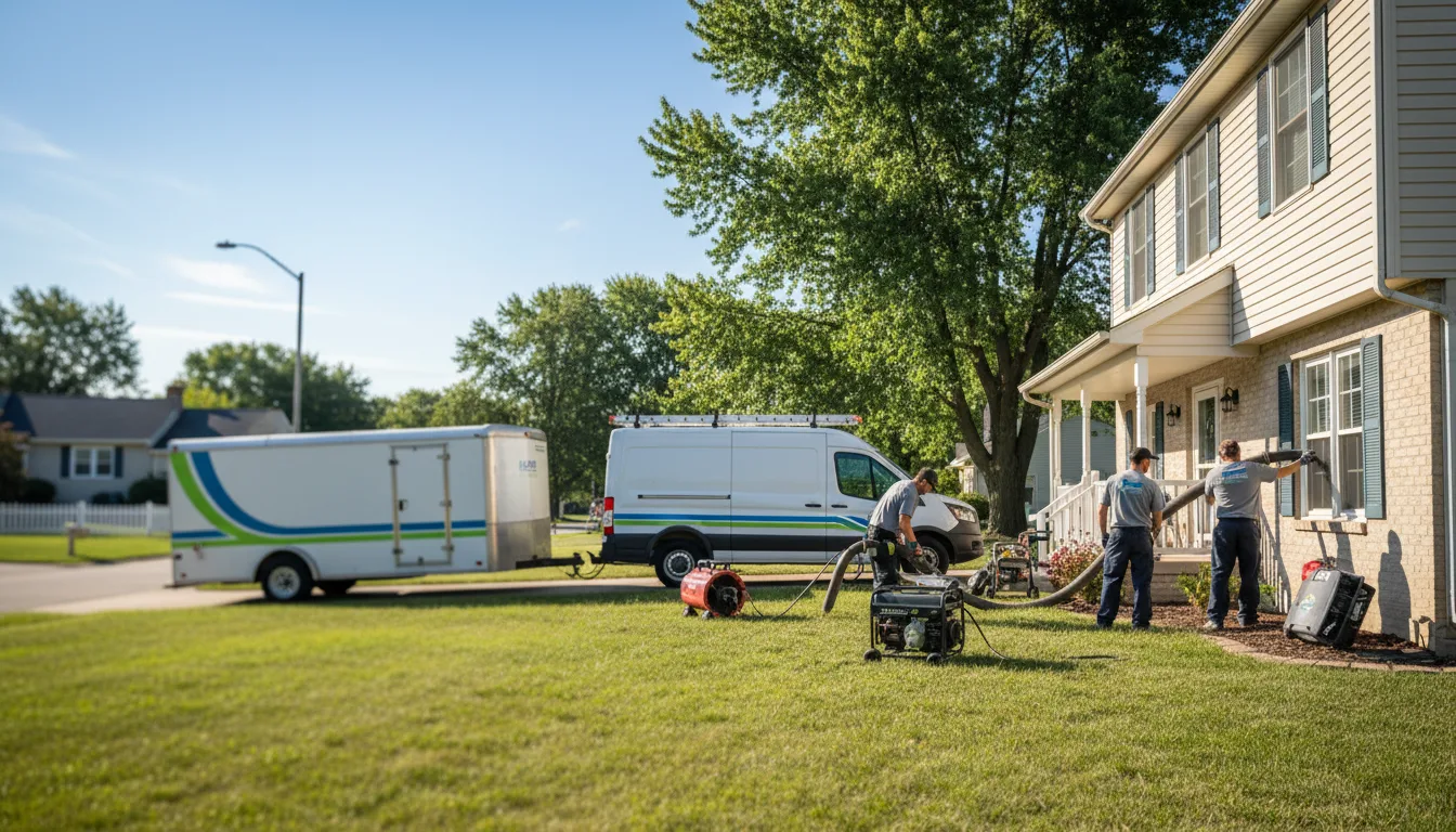Flooded Basement Restoration And Cleanup With Repair in East Machias, ME near me